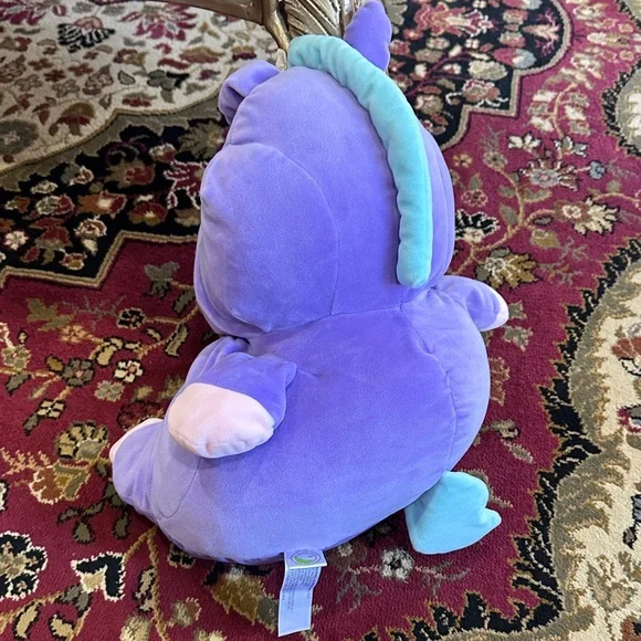 Purple Unicorn Hippo Plush - Picture 3 of 4